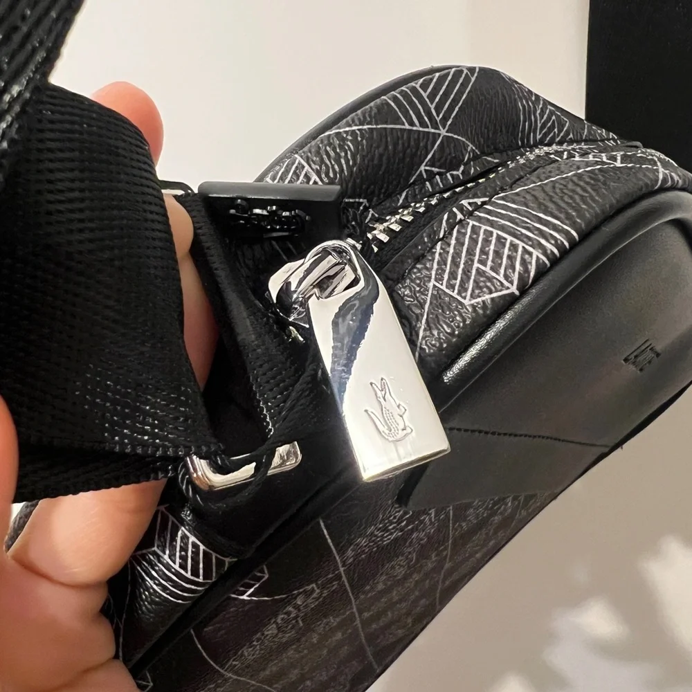 Lacoste Monogram Vertical Camera Bag Crossbody bag